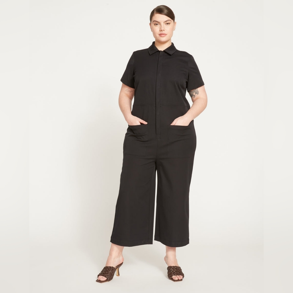 NWOT Kate Stretch Twill Jumpsuit